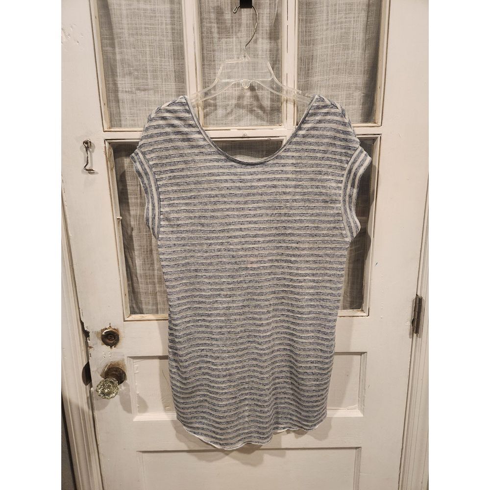 Victoria's Secret Gray and‎ White Open Back Dress Women's Size Small